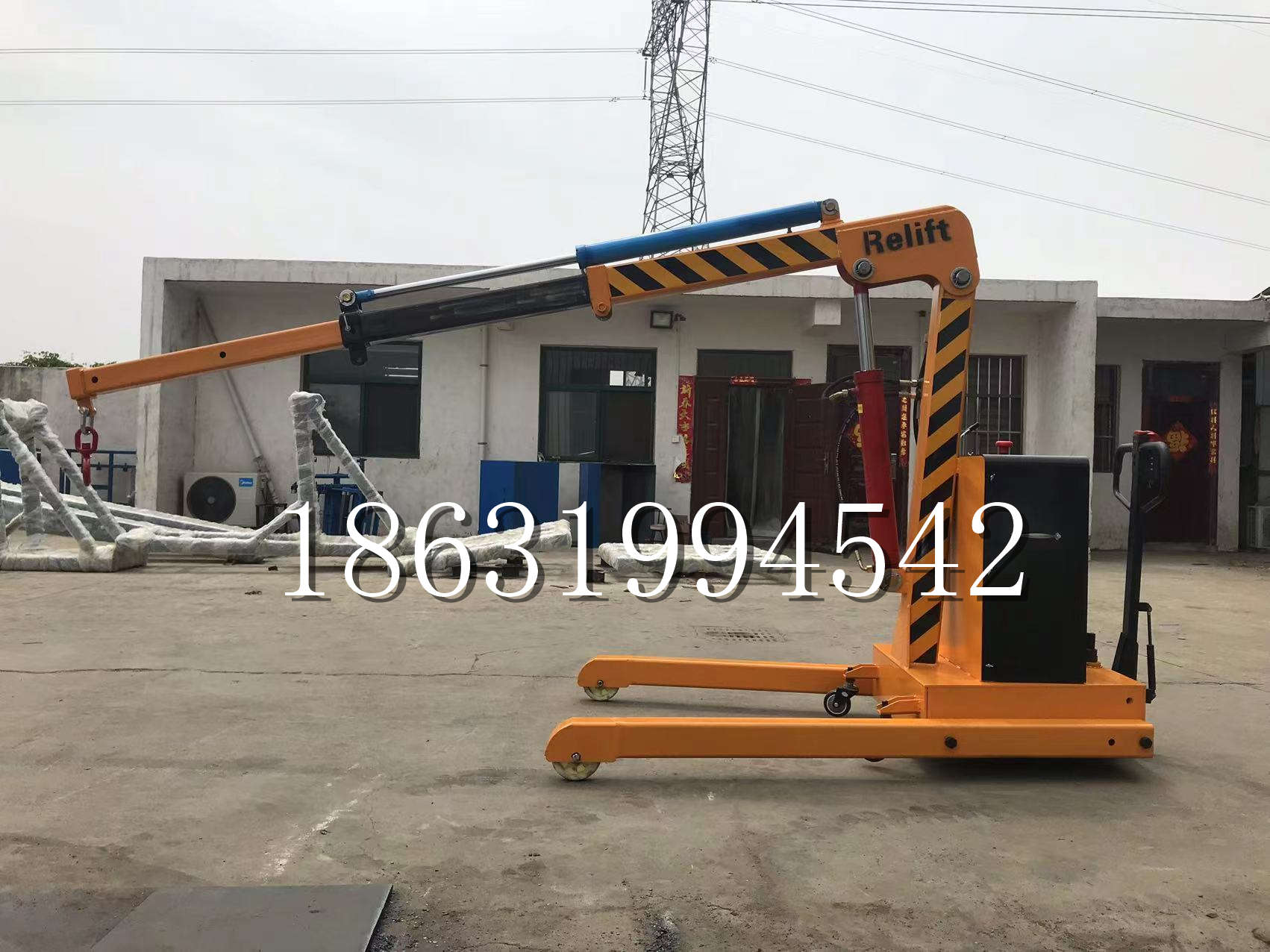 大堂区久征定做3吨三轮随车吊 农用园林绿化移树吊 平板工程用小吊机