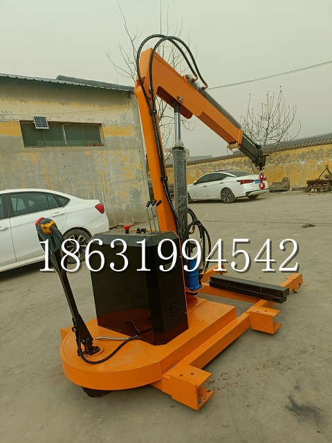 大堂区自卸车厢随车吊 自制轮式四不像起重机 四驱平板吊 5吨 贵盛