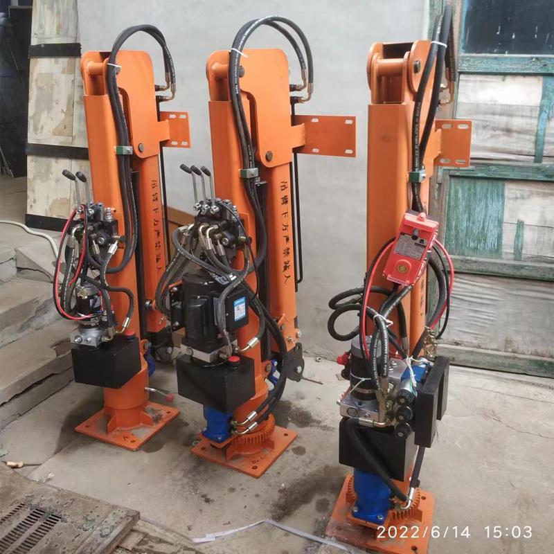 大堂区重汽蓝牌随车吊 3.2吨 国六动力强 液压驱动 农用自卸起重机